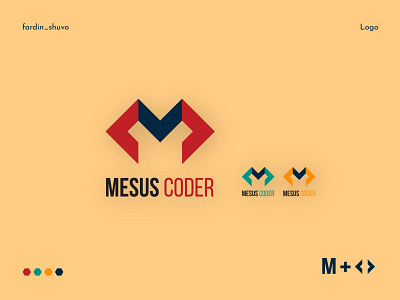 Mesus Coder branding design graphic design illustration logo typography vector