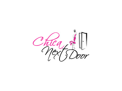 Chica Next Door artworks design graphic identity logo visual