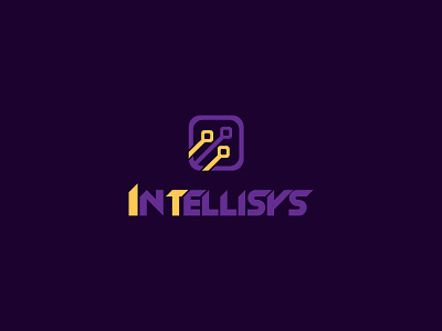 Intellisys art artworks branding color creative identidade visual identity design information technology logo logodesign