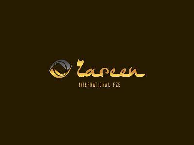 Zareen International Fze artworks brand creative design graphic icon identity logo logo design typography visual