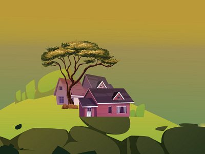 Home 3d animation art branding design graphic design home illustration logo ui vector