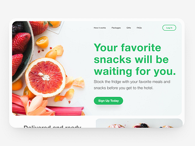 30 Day Challenge - Day 12 30 day challenge 30 days of design 30daychallenge 30daysofdesign culinary food foodie fruit hero hero image hero section landing page landingpage meal meals travel ui vegetables web design webdesign