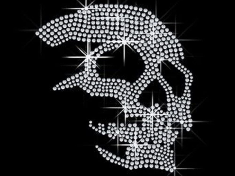 rhinestone skull image by Michael Alcoser on Dribbble