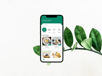 Food Recipe App 2021 adobe adobe xd adobexd app brand identity design design system food app mobile app uiux