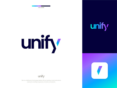Unify Logo - Rebranding adobe brand identity branding graphic design illustration logo