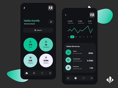 Finance App design Dark theme android app app app screen design design finance app inferface ios app mobile mobile app mobile app design mobile app screens mobile apps mobile ui ui ui design ui ux design uiux user interface ux ux ui design