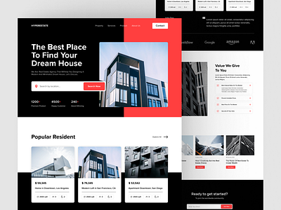 Hyperestate - Real Estate Website Design