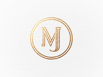 MJ Monogram Exploration 4 brand branding concept design flat icon logo mj monogram type typography vector