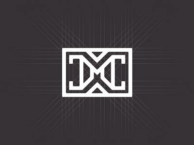 CMC Logo Mark black brand branding cmc design flat grid logo logo design logotype monogram vector