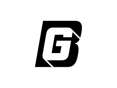 BG Logo Mark - Single Color bg black black and white brand branding brian gilder design icon logo logo design mark monogram