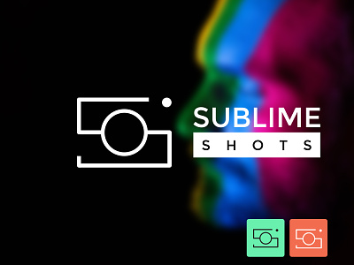 Logo for Sublime Shots design graphic design illustration logo ui