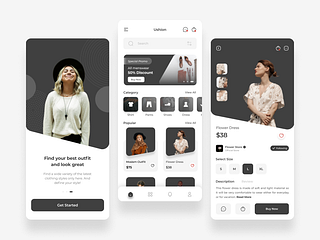 Ushion : Fashion Store App by Asidik Al Jafar on Dribbble