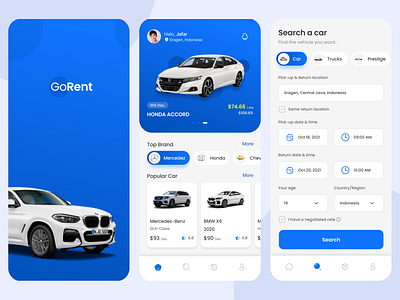 GoRent : Car Rental App