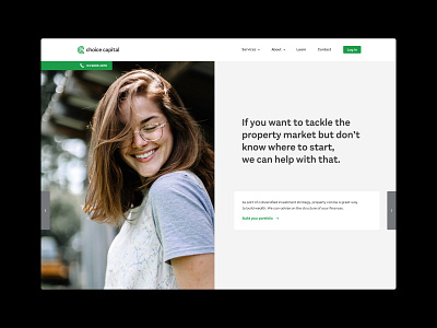 Choice Capital - Landing Page
