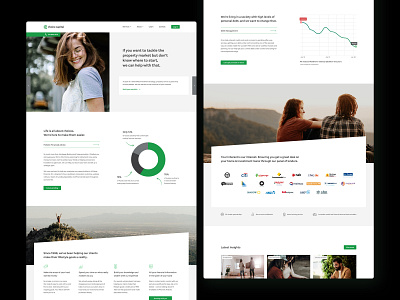 Choice Capital - Landing Page adobe xd australia business clean design corporate figma finance flat design friendly green header landing page melbourne responsive simplicity sketch ui uxui web design website design