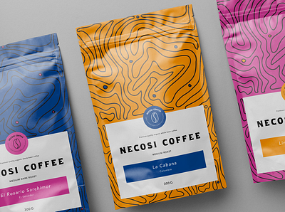 NECOSI COFFEE | Packaging design graphic design illustration packaging