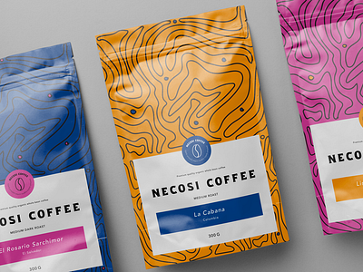 NECOSI COFFEE | Packaging design