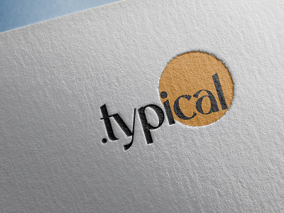 .typical | LOGO design graphic design logo