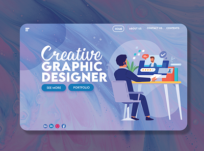 Web Page Design branding graphic design illustration product ui vector