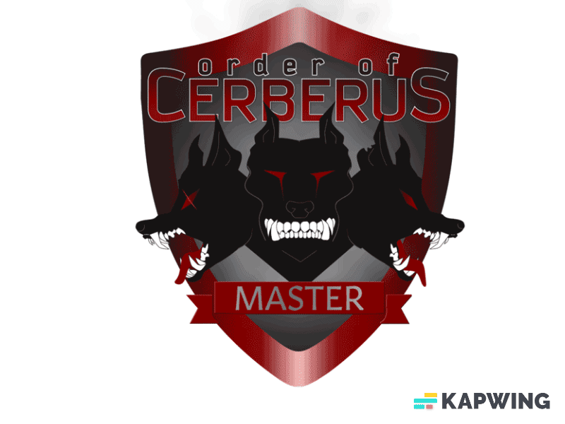 Order of Cerberus Badge - Master after effects animation design designer digital art graphic design illustration logo