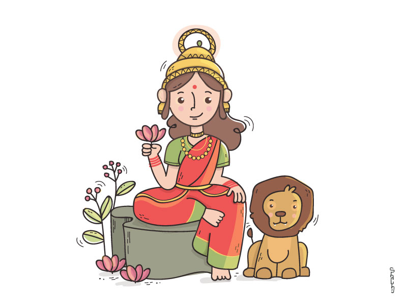 Ardhnarishwar Pencil Sketch Of Lord Shiva Ji And Mata Parvati Ji   DesiPainterscom