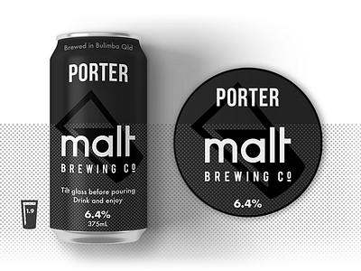 Malt Brewing Co - Identity and labels