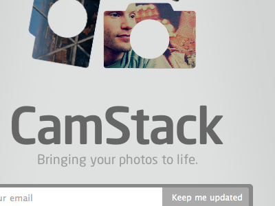CamStack holding page