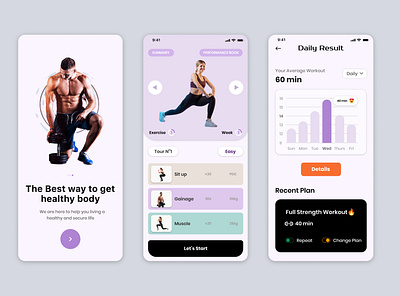 Daily UI- 041 Workout Tracker dailyui