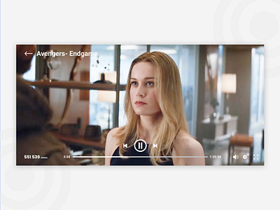 Daily UI- 057 Video Player dailyui