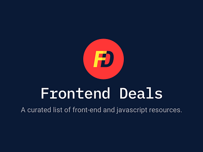 Frontend Deals