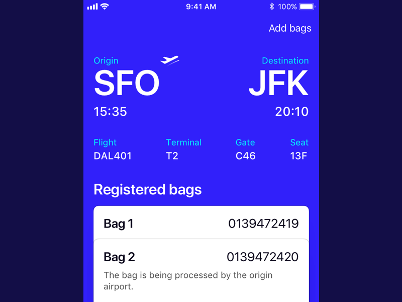 Airport Tracking System tracking bags luggage airport