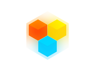 LEO JS colored cubes library logo
