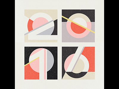 Geometric Art Numbers 2016 geometric numbers geometry kelly schmidt