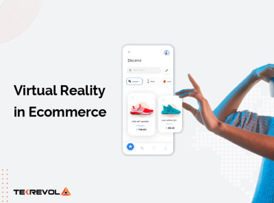 FROM ONLINE SHOPPING TO VIRTUAL REALITY SHOPPING: VR IN ECOMMERC app branding design illustration logo mobile typography ui ux vector