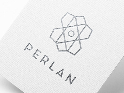 PERLAN logo design