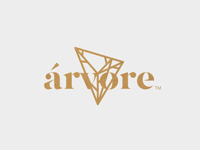 Arvore logo design brand business company crest identity logo mark monogram shape symbol tree triangle