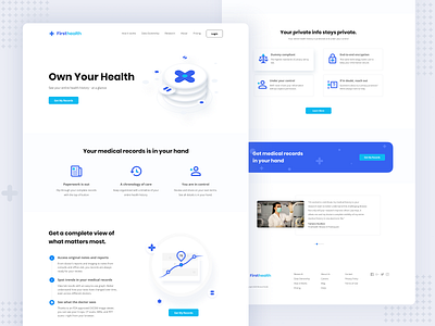 Firsthealth Landing Page