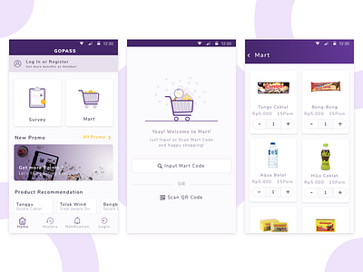 Mart Mobile Apps by Dendra on Dribbble