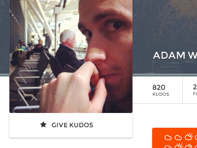Give Kudos / Profile 52freebies kudos profile ui web