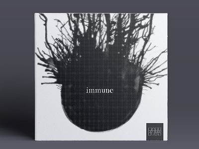 'Immune' artwork for Mark of 1000 Evils artwork band cd music