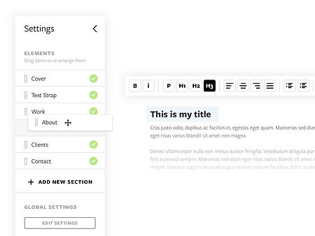 Forum UI Design by Dan Edwards for No Divide on Dribbble image.