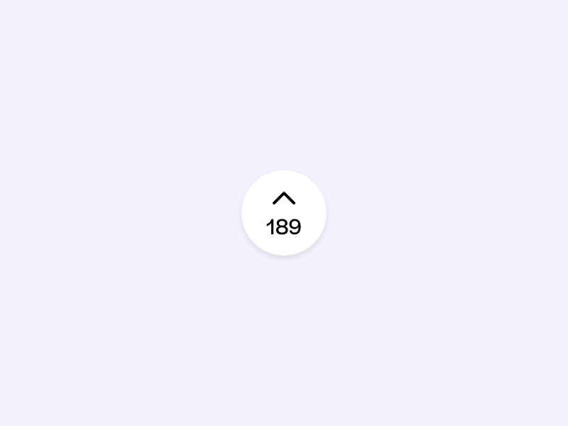 Upvote Animation upvote principleapp principle animation website ui
