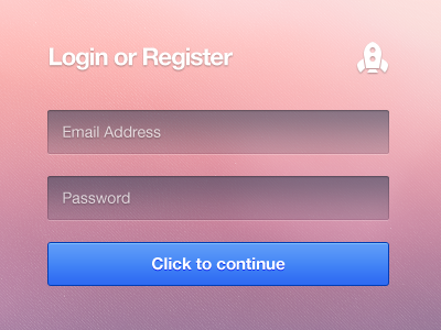 Login Or Register (Rebound) button form free free psd freebie login rebound register signup