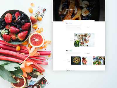 Website Design design food food website interface design ux design web webdesign