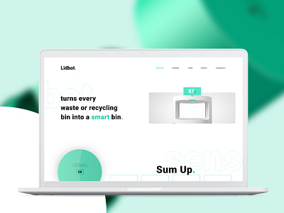 Lidbot. Website Design