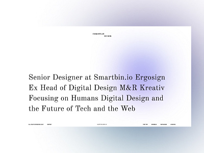 Website Update branding design interface design personal portfolio ux design web webdesign