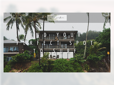 Find your perfect spot to surf interface design ux design web webdesign