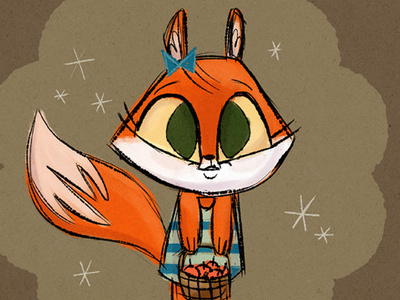 Foxgirl fox girl illustration photoshop