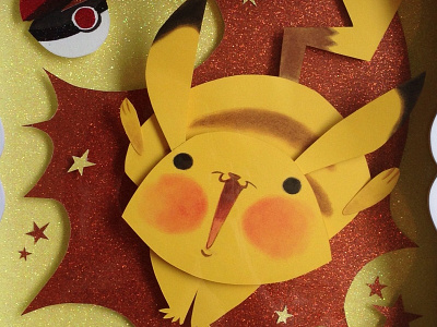 Pikachu! I Choose You! Papercraft Sculpture