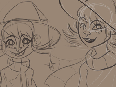 Switch Witch Sketches